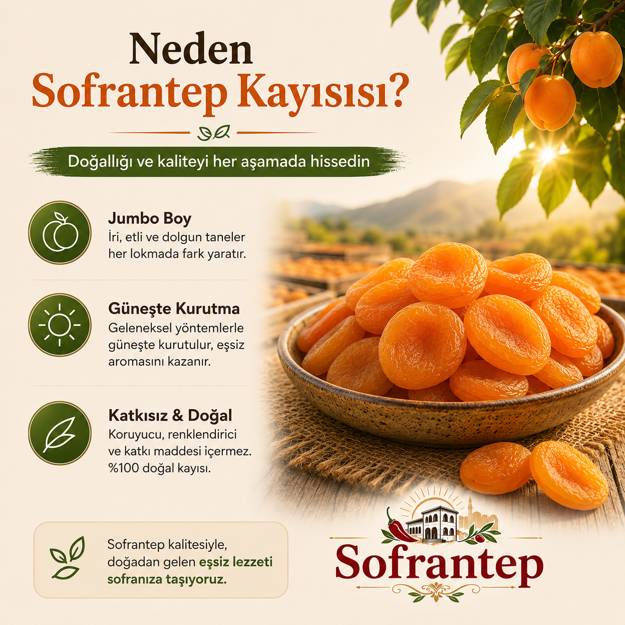 Market Kayısısını Unutun!