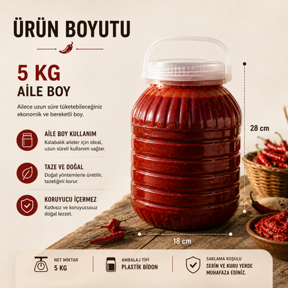 Gaziantep Usulü Ev Tipi Salça