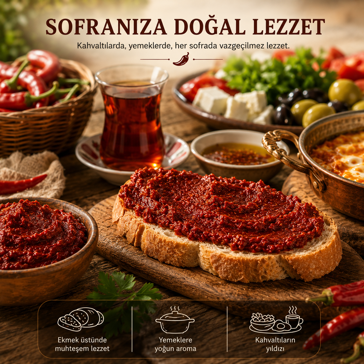 Gaziantep Usulü Ev Tipi Salça