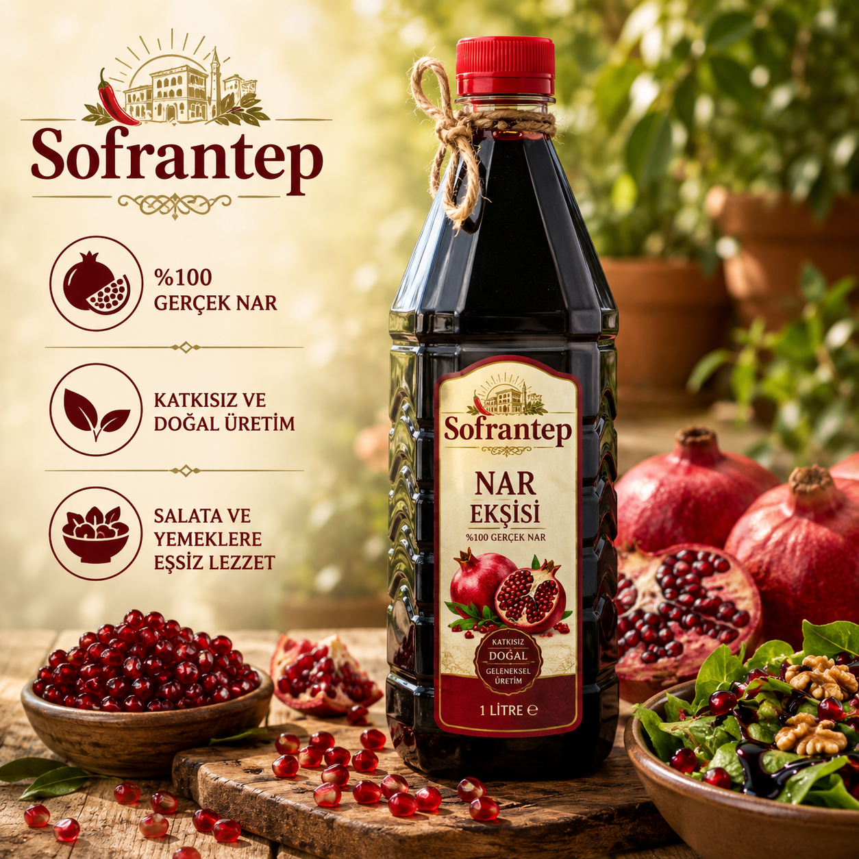 Bir Kaşıkta Gerçek Nar Lezzeti