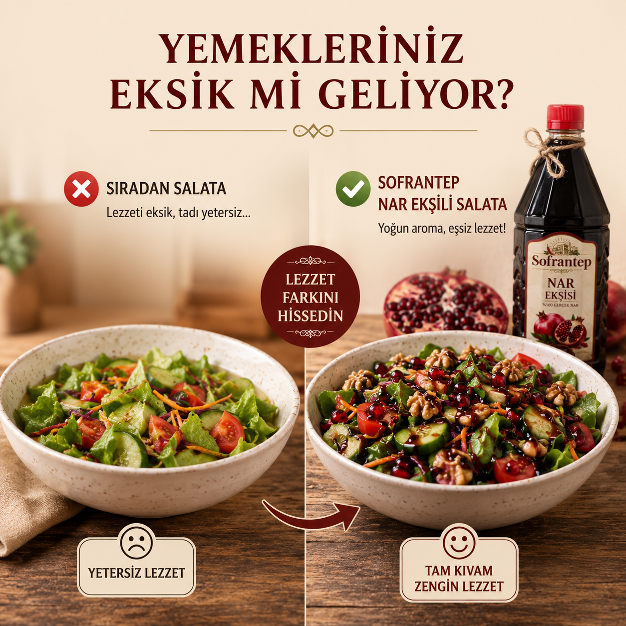 Bir Kaşıkta Gerçek Nar Lezzeti