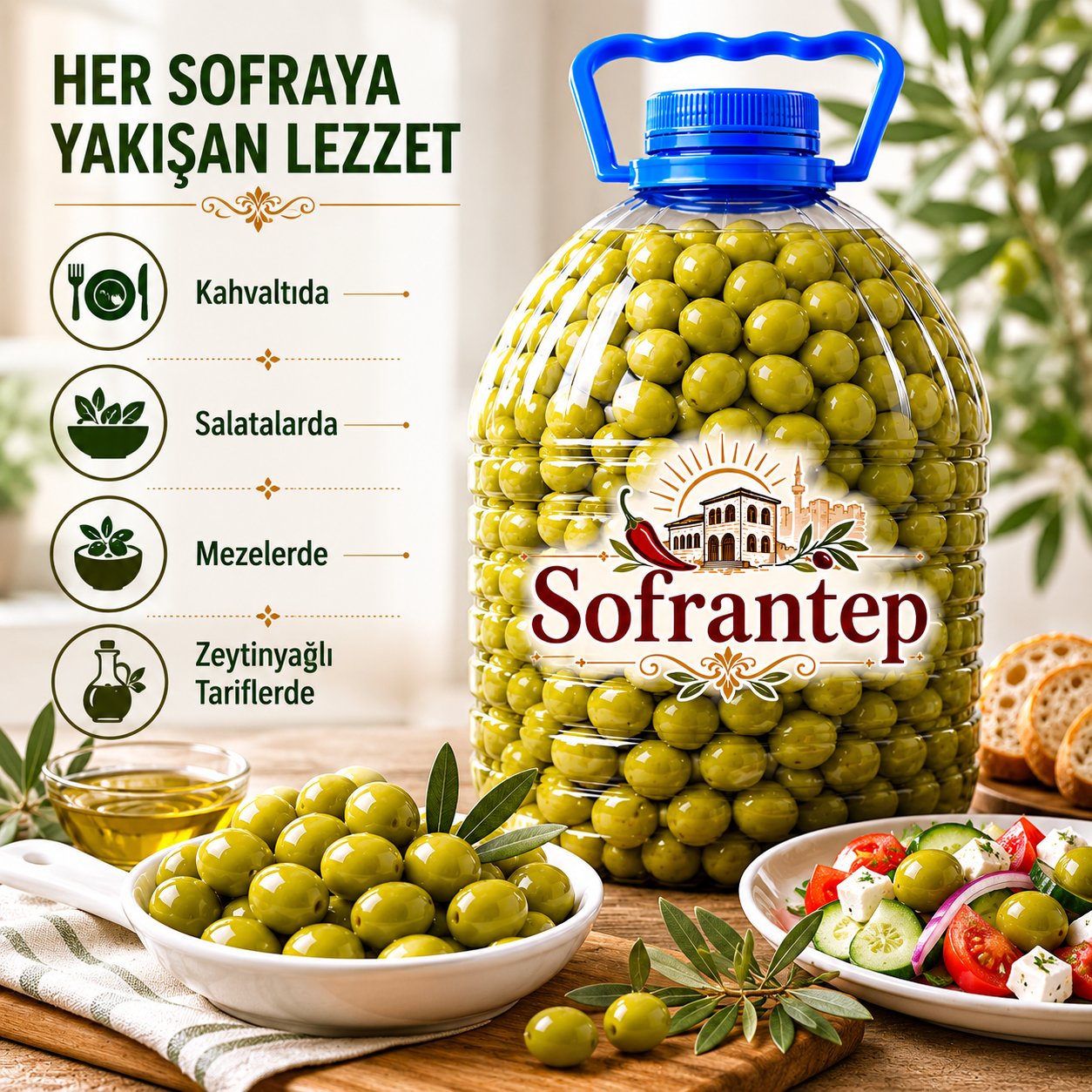 🫒 Kahvaltı Sofranızın Yeni Vazgeçilmezi!